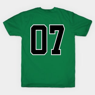 Number 07 T-Shirt